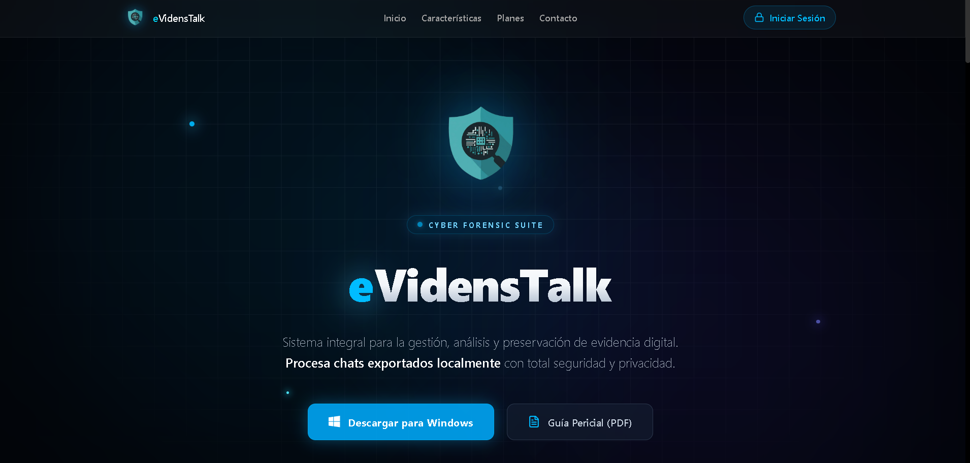 eVidensTalk Cyber Forensic Suite